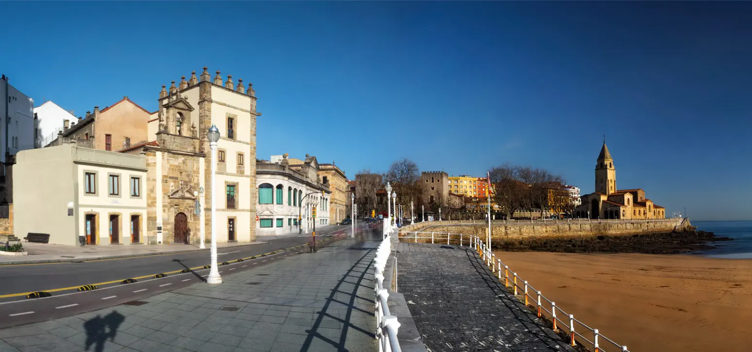 Playa Gijón Colegio San Lorenzo